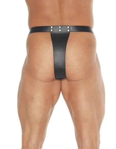 Requiem in Leather - Briefs with Penis Hole and Anus-Dildo Inside