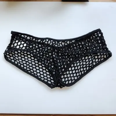 Rock Chick Regret - Fishnet Booty Shorts Panties