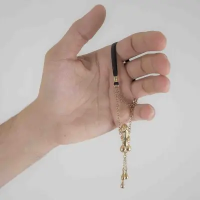 Rockstar - Penis Bracelet with Gold Penis Charm