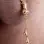 Rockstar - Penis Bracelet with Gold Penis Charm