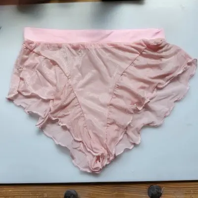 Romantic Encounter - Sheer Ruffle Tap Pants