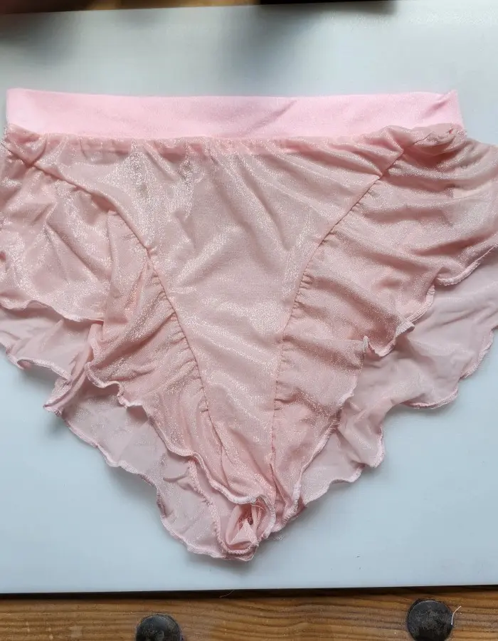 Romantic Encounter - Sheer Ruffle Tap Pants