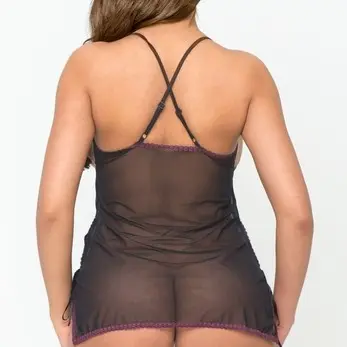 Rone - Chemise with Embroidered Cups