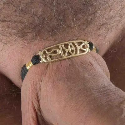Rosetta - Egyptian Penis Jewelry Band in Gold