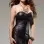 Run Devil Run - Black Mini Tube Dress