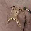 Safety Blitz - Men's Gold Woman Shaft Penis Chain