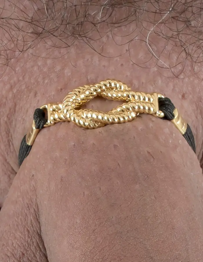 Sailor's Knot - Gold Penis Band