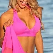 San Elio Beach - Flirty Skirted Halter Bikini Bathing Suit