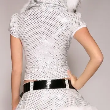 Santa Costume - Silver Belle