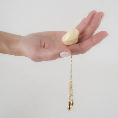 Secret Treasure - Insertable Glans Charm with Gold Pendants for Her