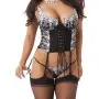 Sexy Lady - Basque, G-String and Stockings