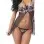 Sexy Mama - Black with White Lace Baby Doll and G-String