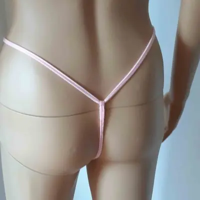 Sexy Scholar - Crotchless Pearl G String Panty