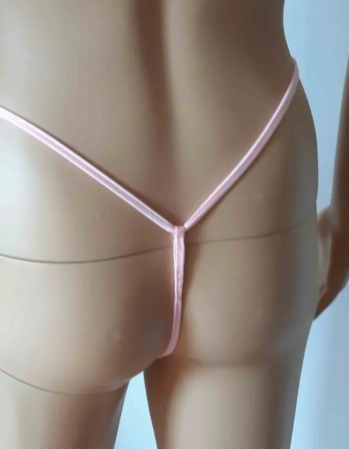 Sexy Scholar - Crotchless Pearl G String Panty