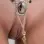 Shake It Off - Impatient Desire G-String with Pendant in Silver