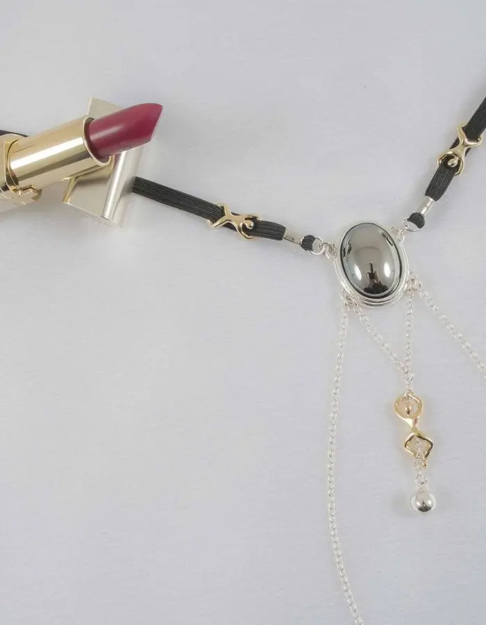 Shake It Off - Impatient Desire G-String with Pendant in Silver