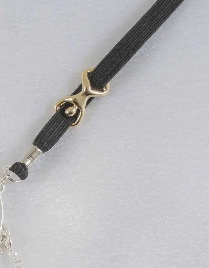 Shake It Off - Impatient Desire G-String with Pendant in Silver