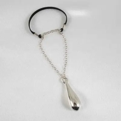 She Keeps Me Up - Penis Chain with Silver Door Knocker