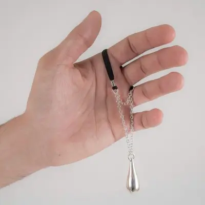 She Keeps Me Up - Penis Chain with Silver Door Knocker
