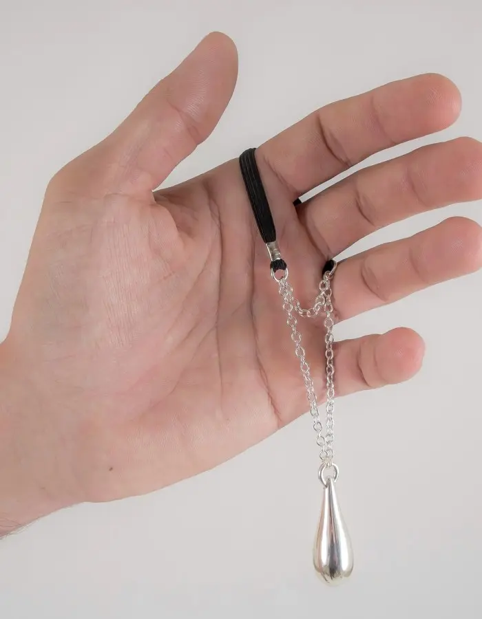 She Keeps Me Up - Penis Chain with Silver Door Knocker