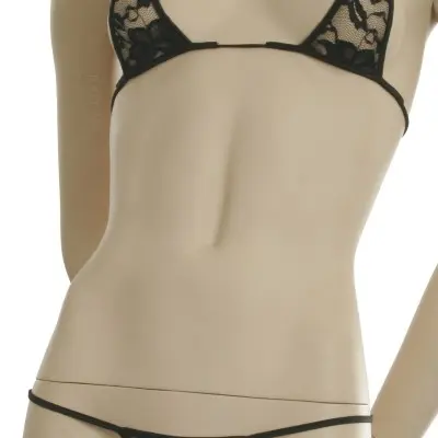 Sheer Lacey - G-String Lingerie Bikini