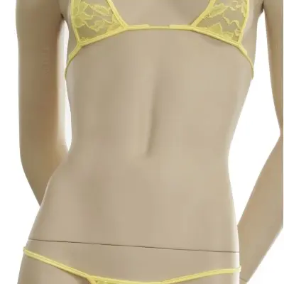 Sheer Lacey - G-String Lingerie Bikini