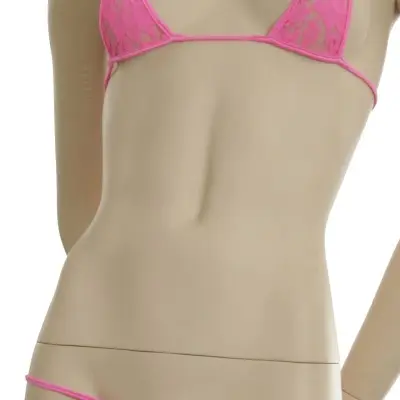 Sheer Lacey - G-String Lingerie Bikini