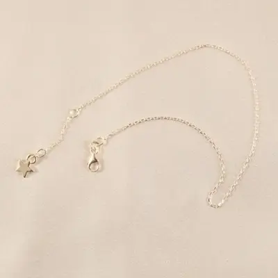 Shooting Star Silver Wrist/Ankle Chain
