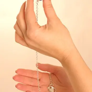Sima Maoying - Women's Silver Waist Chain with Cat and Insertable Blue Orb