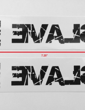 Slave Temporary Tattoo Pack of Four