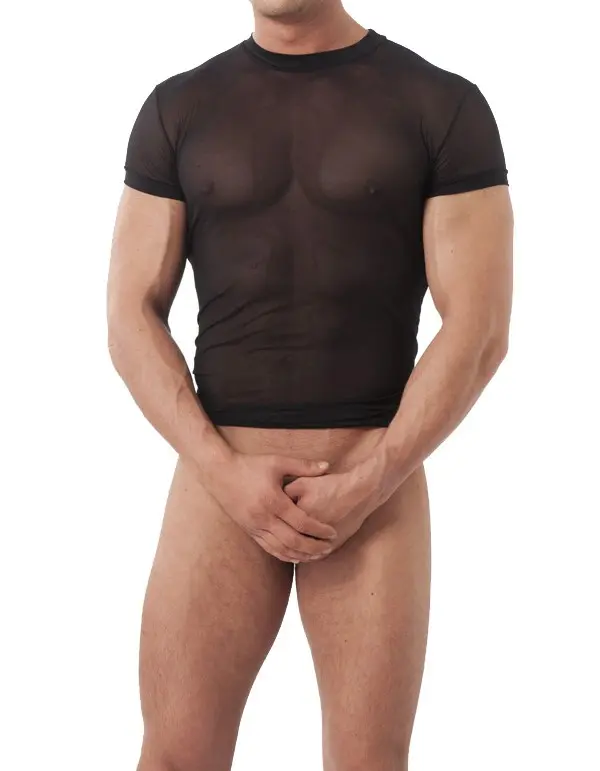 Smokin' in the Boys Room - Black Sheer Shirt