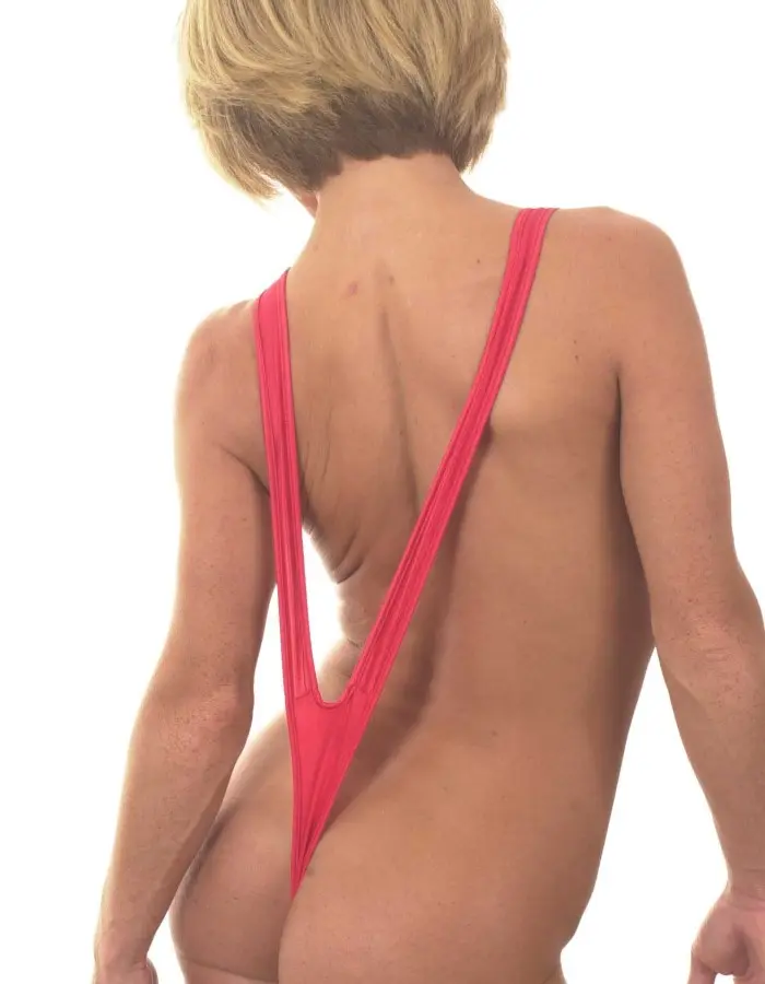 Solar Flare One Piece Slingshot Thong Bikini