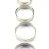Stainless Steel Solid Cock Ring, 15 mm. wide (5 sizes)