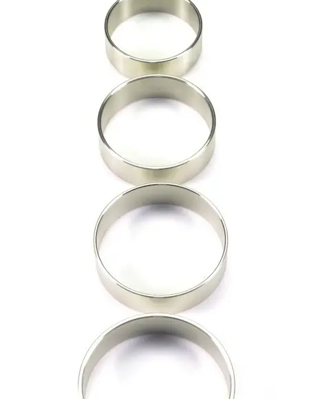 Stainless Steel Solid Cock Ring, 15 mm. wide (5 sizes)