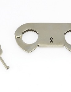Steel Police Thumb Cuffs