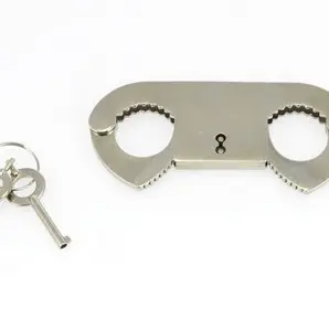 Steel Police Thumb Cuffs