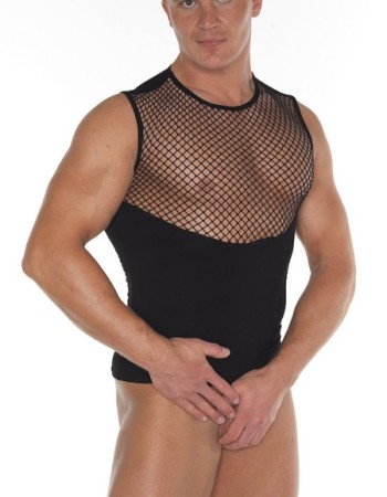 Stick To Your Guns - Men's Fishnet Muscle Top