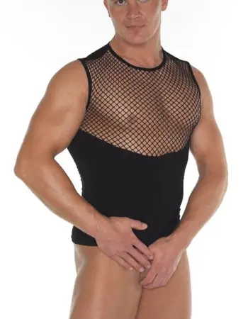 Stick To Your Guns - Men's Fishnet Muscle Top