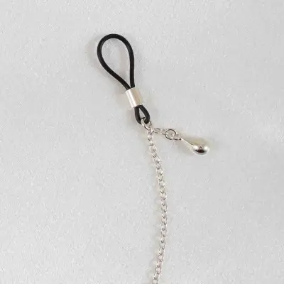 Style - Silver Necklace with Lovely Nude and Nipple Rings