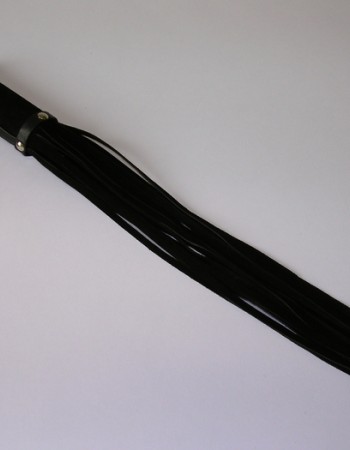Suede Fondle Flogger Whip With 19 strings