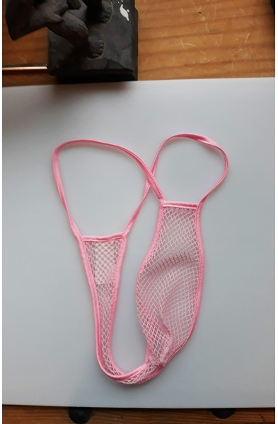 Super Stud - Fishnet G-String für Männer