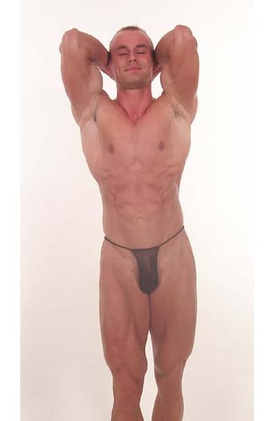 Super Stud - Fishnet G-String für Männer