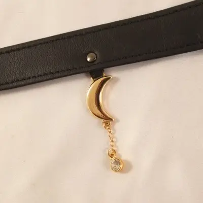 Surbhi - Gold Crescent Moon Neck and Body Chain