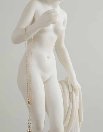 Survive the Summer - Gold Wrist or Ankle Chain with Teardrop Pendant