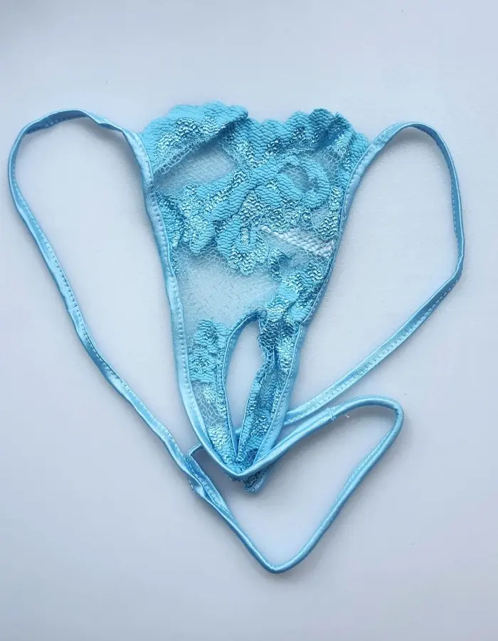 Taking A Shot - Crotchless G String Panty