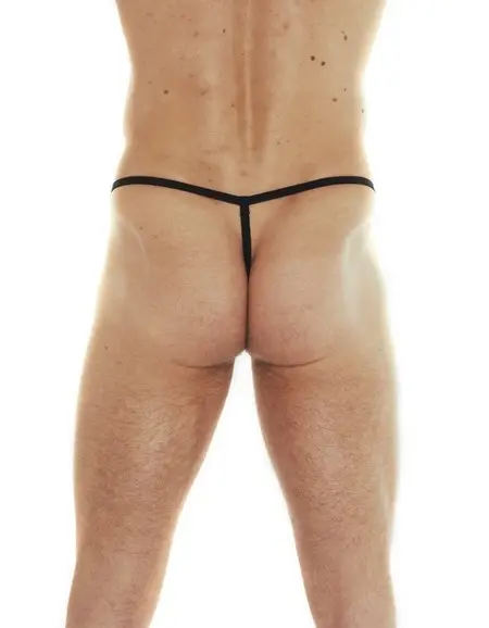 The Forbidden Room - Leather G-String With Penis Hole