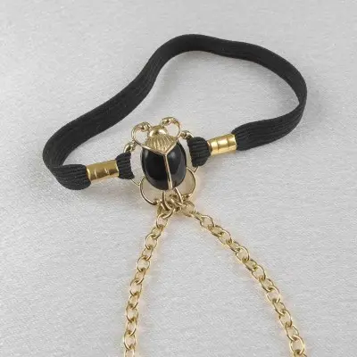 The Gold Bug - 24 Carat Gold Scarab Penis Chain Penis Jewelry
