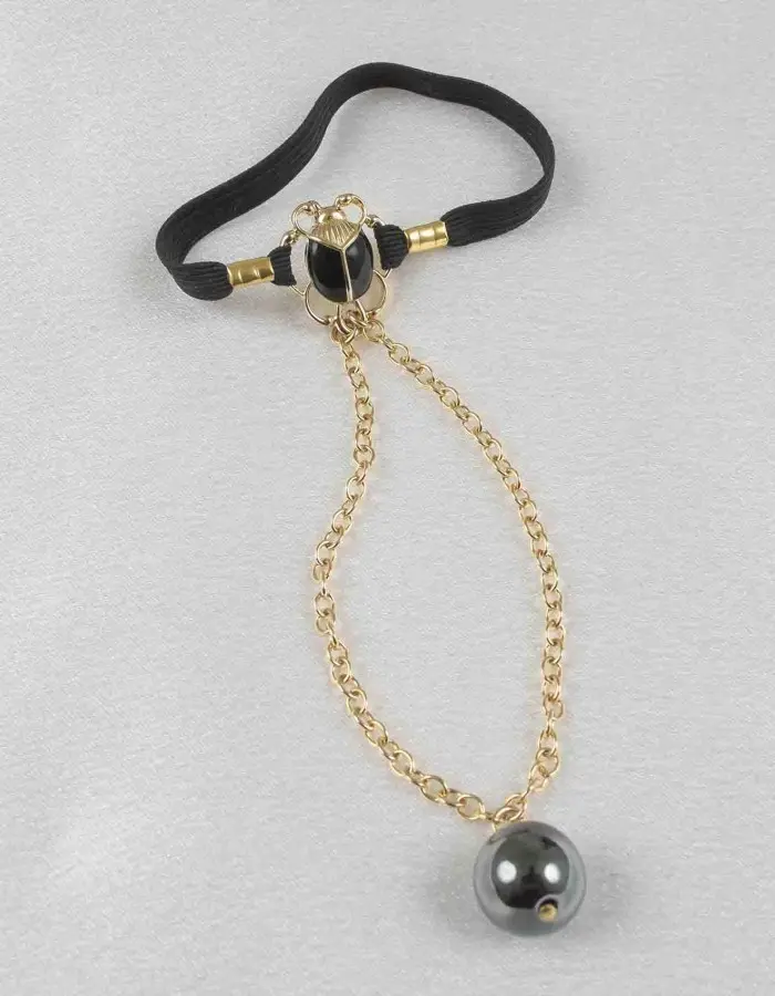The Gold Bug - 24 Carat Gold Scarab Penis Chain Penis Jewelry