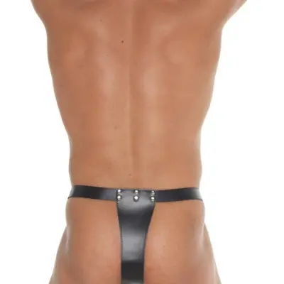 The Master Class - Leather Briefs with Penis Sheath
