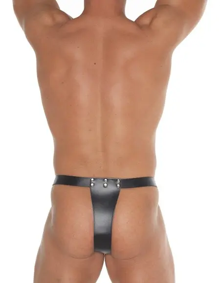 The Master Class - Leather Briefs with Penis Sheath